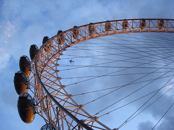 London Eye capsules, London - England.