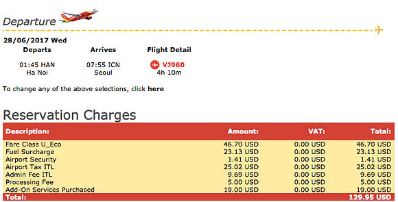 han-icn-reservation-charges