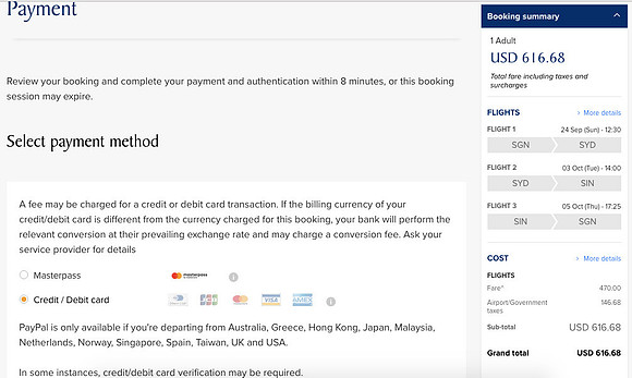 payment-sgn-syd-sin-sgn