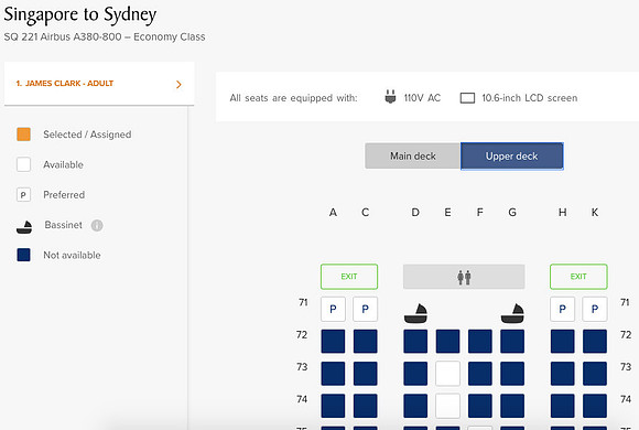 sin-syd-seat-selection
