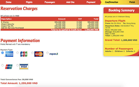 sgn-hkg-booking
