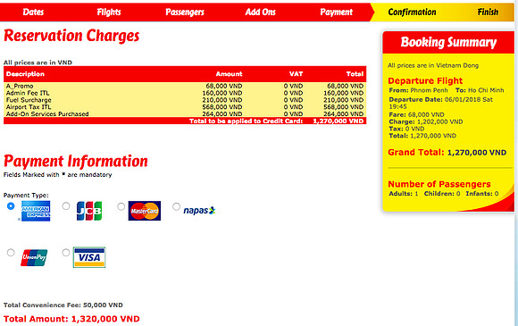 pnh-sgn-fare