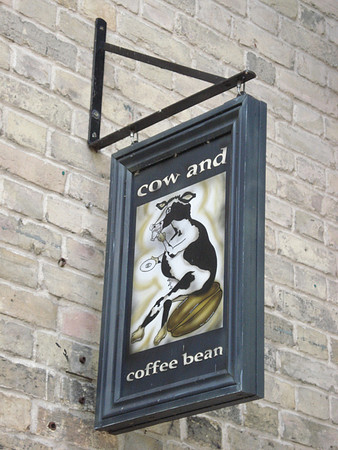 Cow and Coffee Bean, London - England.