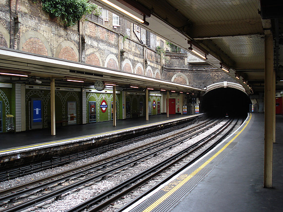 Sloane Square Tube Station, London - England.
