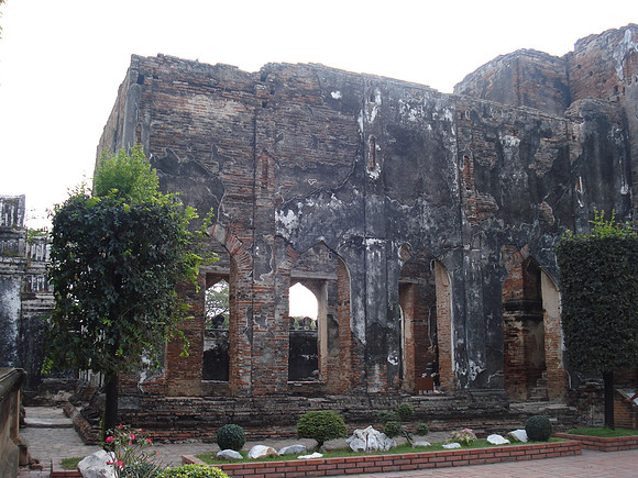 Dusitsawan Thanya Mahaprasat Hall, Lopburi - Thailand.