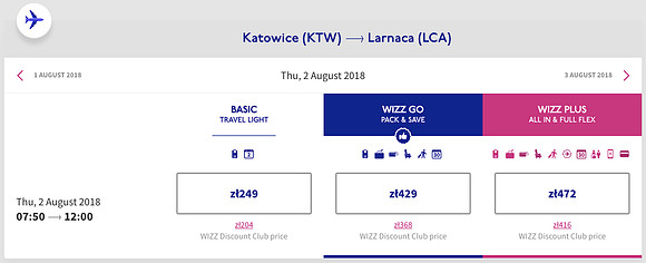 ktw-lca-fare-options