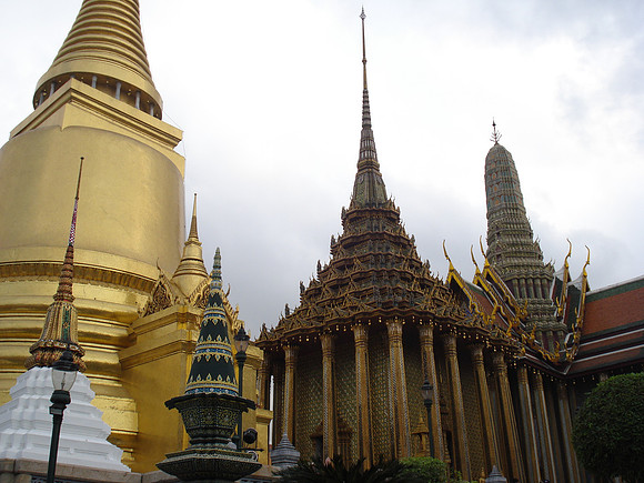 The Upper Terrace Grand Palace, Bangkok - Thailand.