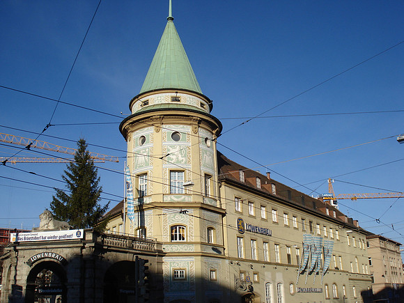 Lowenbrau Keller, Munich - Germany.
