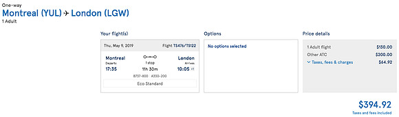 yul-lgw-total-price