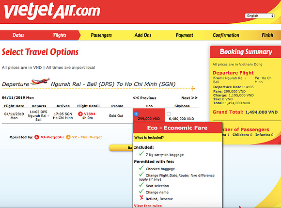 dps-sgn-booking-summary