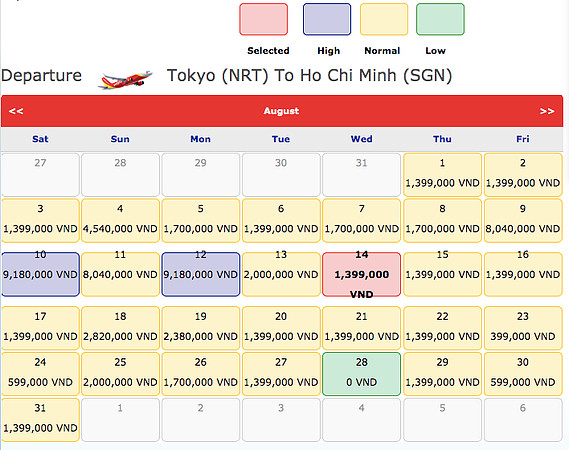 nrt-sgn-august-free