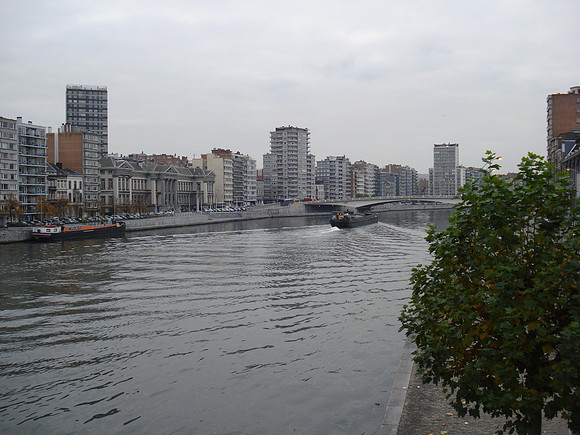 Meuse River, Liege - Belgium.