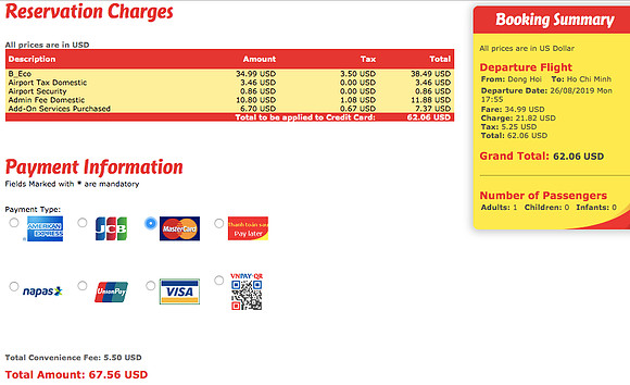vdh-sgn-reservation-charges