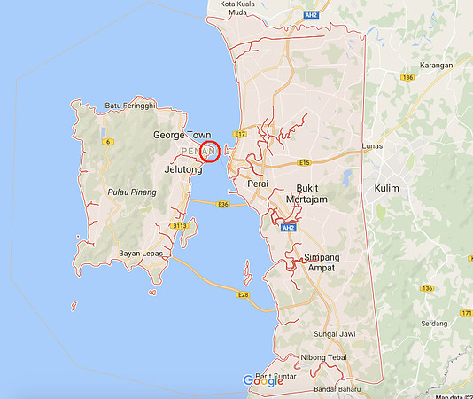 georgetown-on-map-of-penang-state
