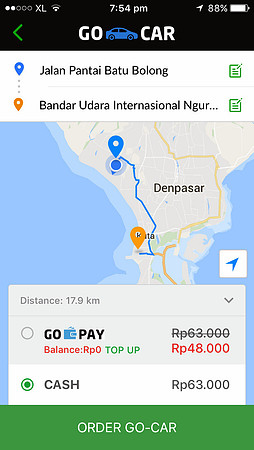 gocar-canggu-airport