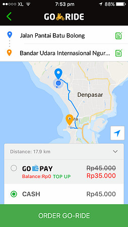 goride-canggu-airport