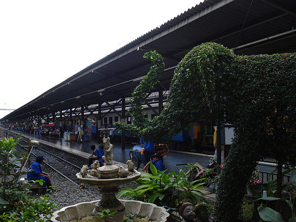 Hualamphong Station Platform, Bangkok - Thailand.
