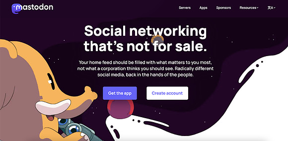 mastodon-home-page
