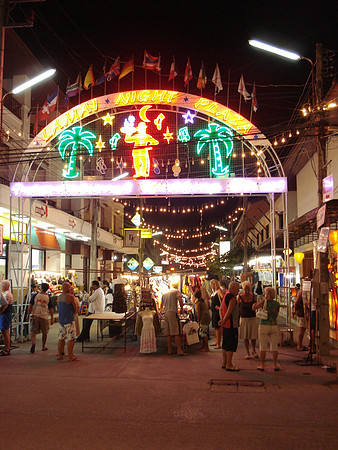 Lamai Night Plaza, Lamai, Koh Samui - Thailand.