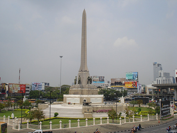 Victory Monument, Bangkok - Thailand.
