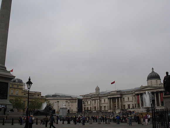 Trafalgar Square, London - England.