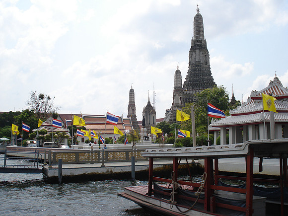 Wat Arun Pier, Bangkok - Thailand.