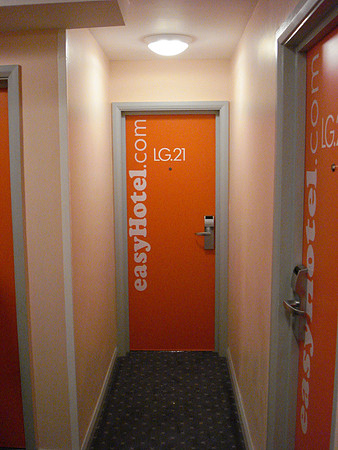 easyHotel hallway, London - England.