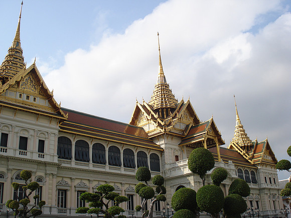 Chakri Maha Prasat Hall Grand Palace, Bangkok - Thailand.