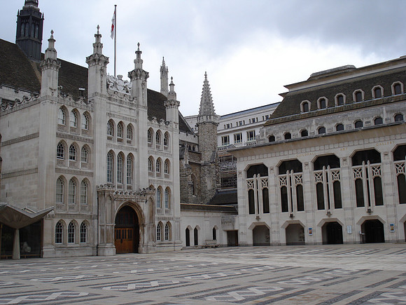 Guildhall buildings, London - England.