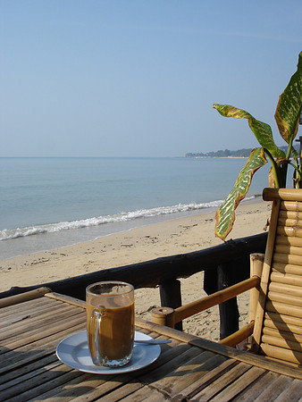 coffee, cafe, lamai, koh samui, thailand, beach