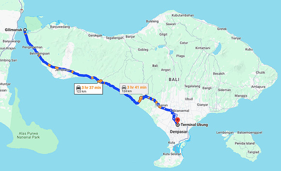gilimanuk-to-ubung
