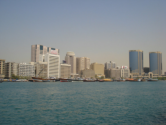 Deira Waterfront Buildings, Deira, Dubai - UAE.