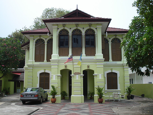 Residence of Ku Din Ku Meh, Georgetown, Penang - Malaysia.