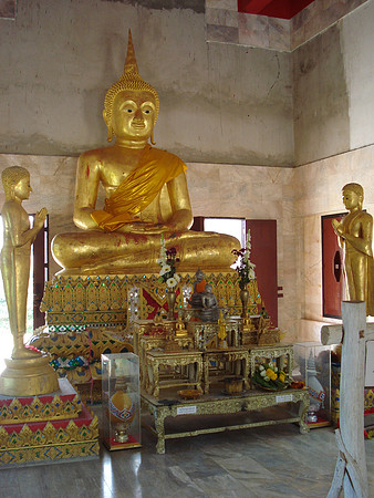 Buddha at Wat Khunaram, Koh Samui - Thailand.