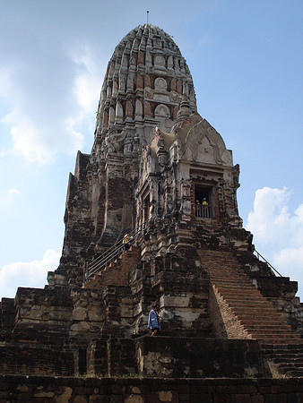 Central Sanctuary Wat Ratchaburana, Ayuthaya - Thailand.