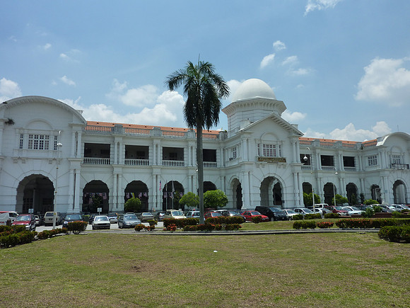 Ipoh train station.