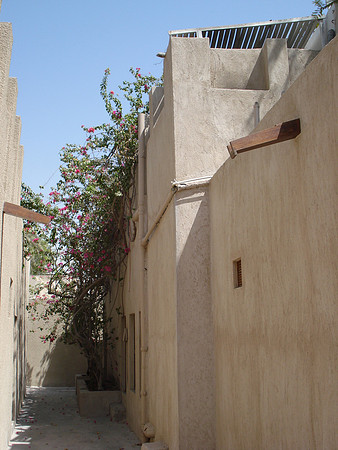 Bastakia Quarter Laneway, Bur Dubai, Dubai - UAE.