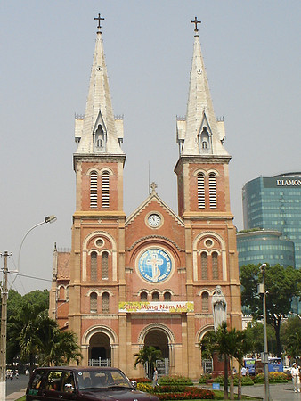 Dotre Dame Cathedral, Ho Chi Minh City (Saigon) - Vietnam.