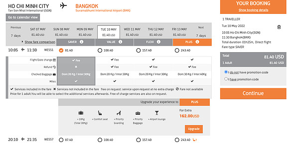 sgn-bkk-ticket