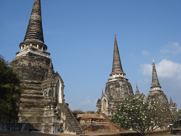 Wat Phra Si Sanphet Stupas, Ayuthaya - Thailand.