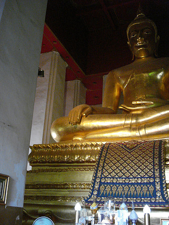 Wihaan Mongkhon Bophit Giant Buddha, Ayuthaya - Thailand.